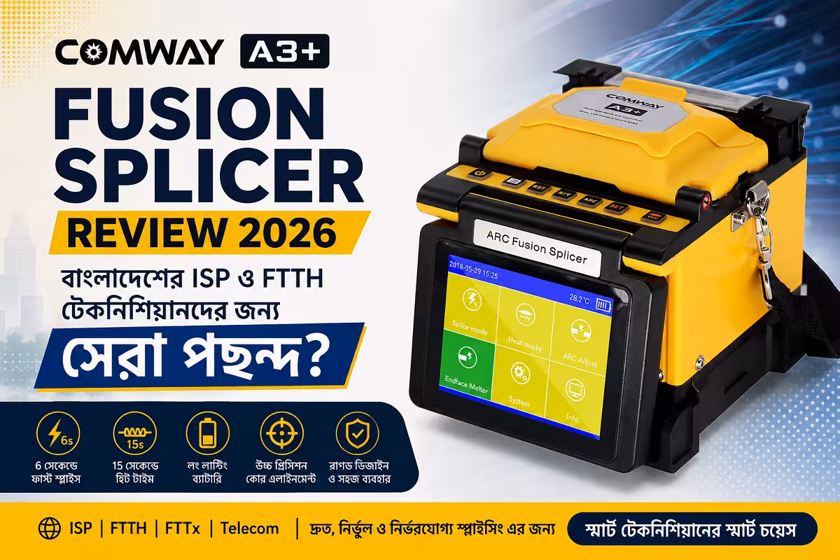 Comway A3+ Fusion Splicer Review 2026