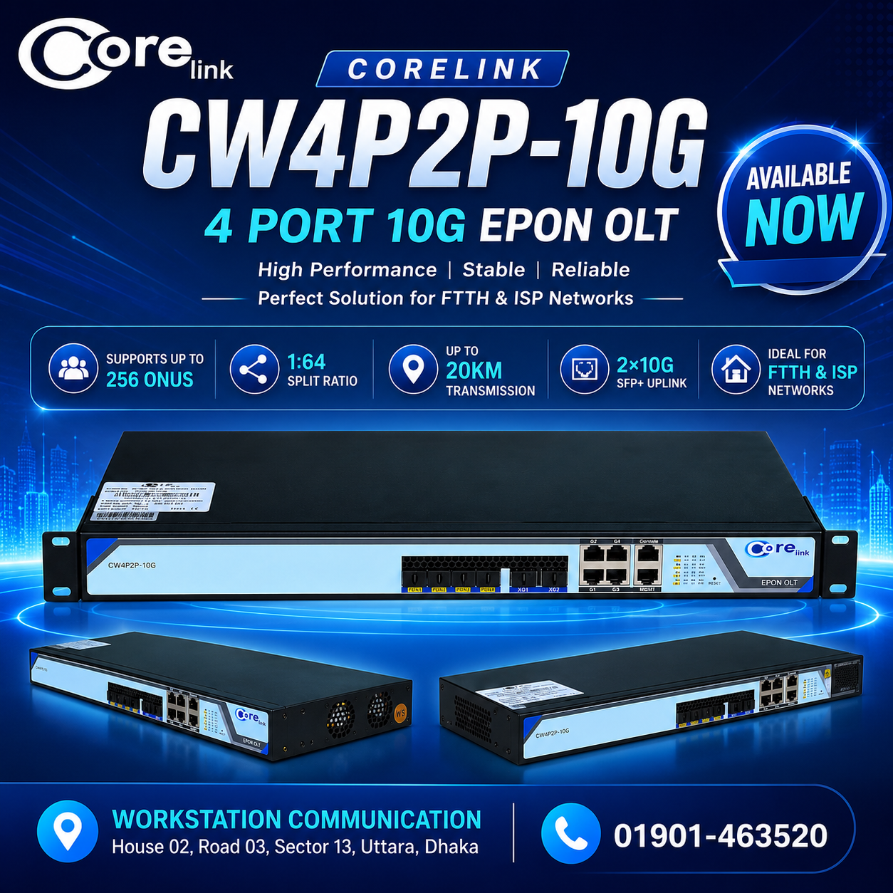 Best 4 Port EPON OLT in Bangladesh – Complete Buying Guide (2026)