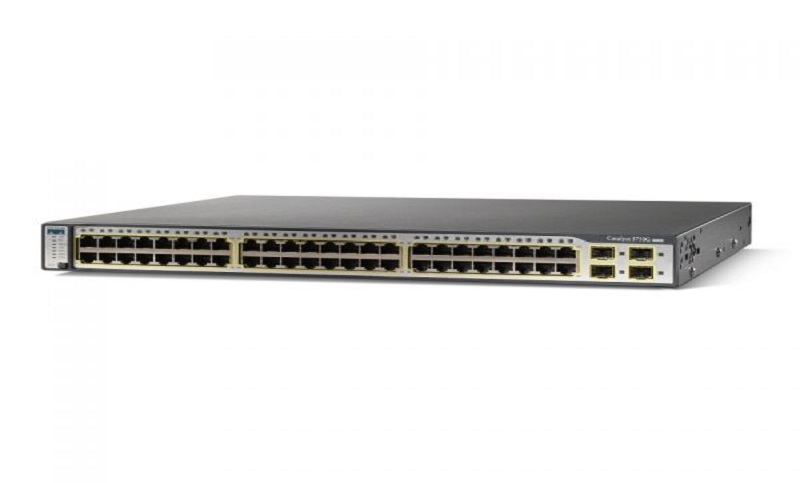 Cisco WS-C4948-E 48-Port Gigabit Ethernet Layer 3 Switch – Managed, Dual AC, Tested
