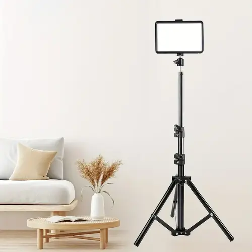 Live Streaming Fill Light Stand Adjustable Tripod for Ring Light & LED Panel price in Bangladesh - OEM